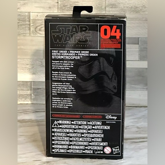 Hasbro Star Wars The Black Series 6-Inch First Order Stormtrooper Action Figure - Picture 3 of 6